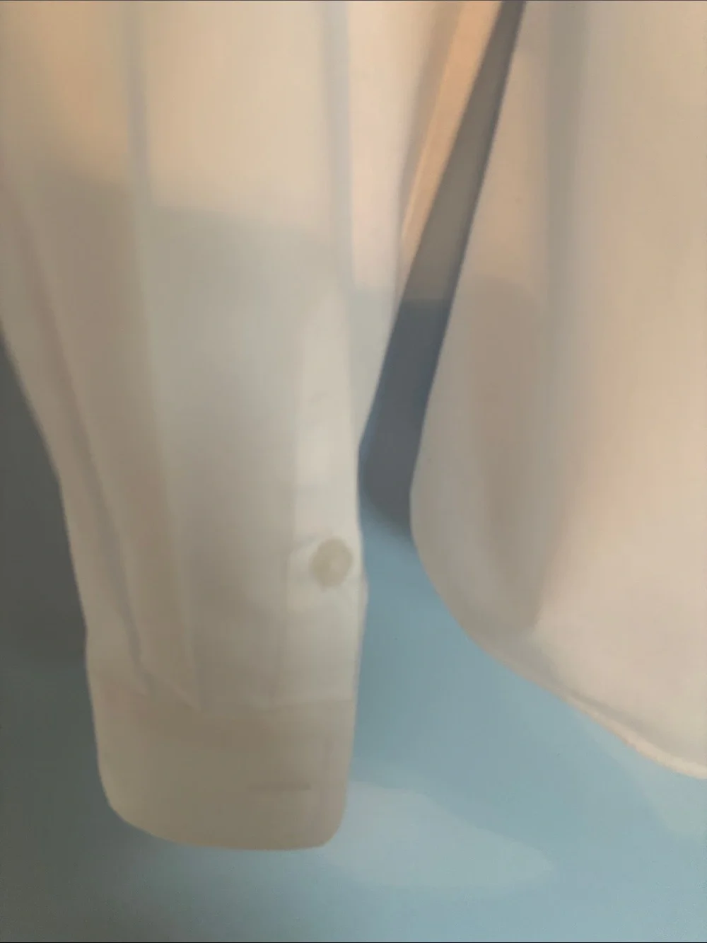 Talbots Classic White Button-Down Shirt - Picture 3 of 6